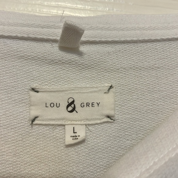 Loft Lou & Grey striped cotton t shirt - Picture 2 of 3